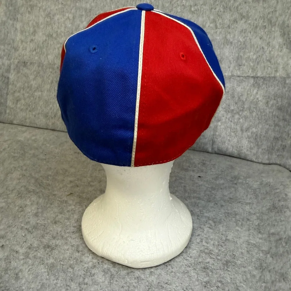 Big Boy Headgear Dual Fit Baseball Cap Red Blue Color Block Hat M-L-XL‎